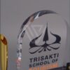 Detail Plakat Akrilik Pen Holder Trisakti School of Tourism