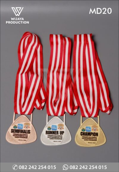 Medali Turnamen Bulutangkis Galeri Badminton Club